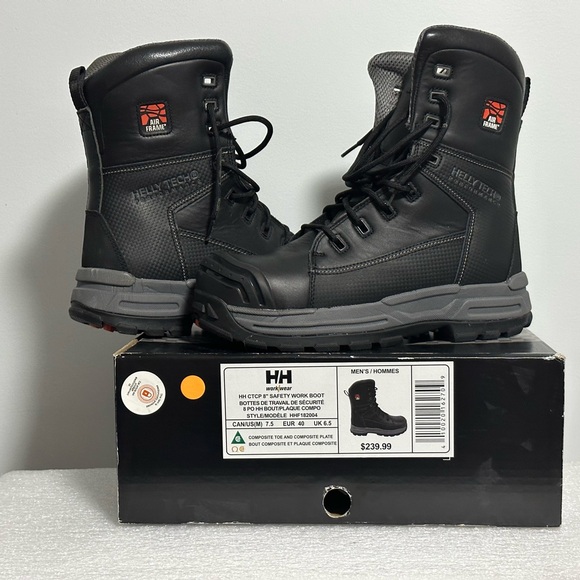 Helly Hansen CTCP Safety Workboots Hicut Size 8 BNWT - Picture 2 of 10